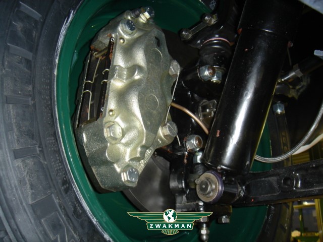 Jaguar MK7 Rally Car brake