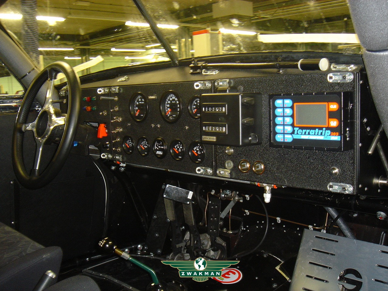 Jaguar MK7 dashboard