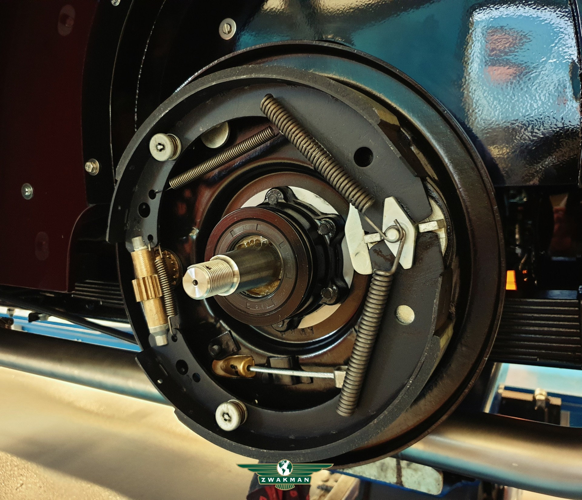 jaguar ss rear brake