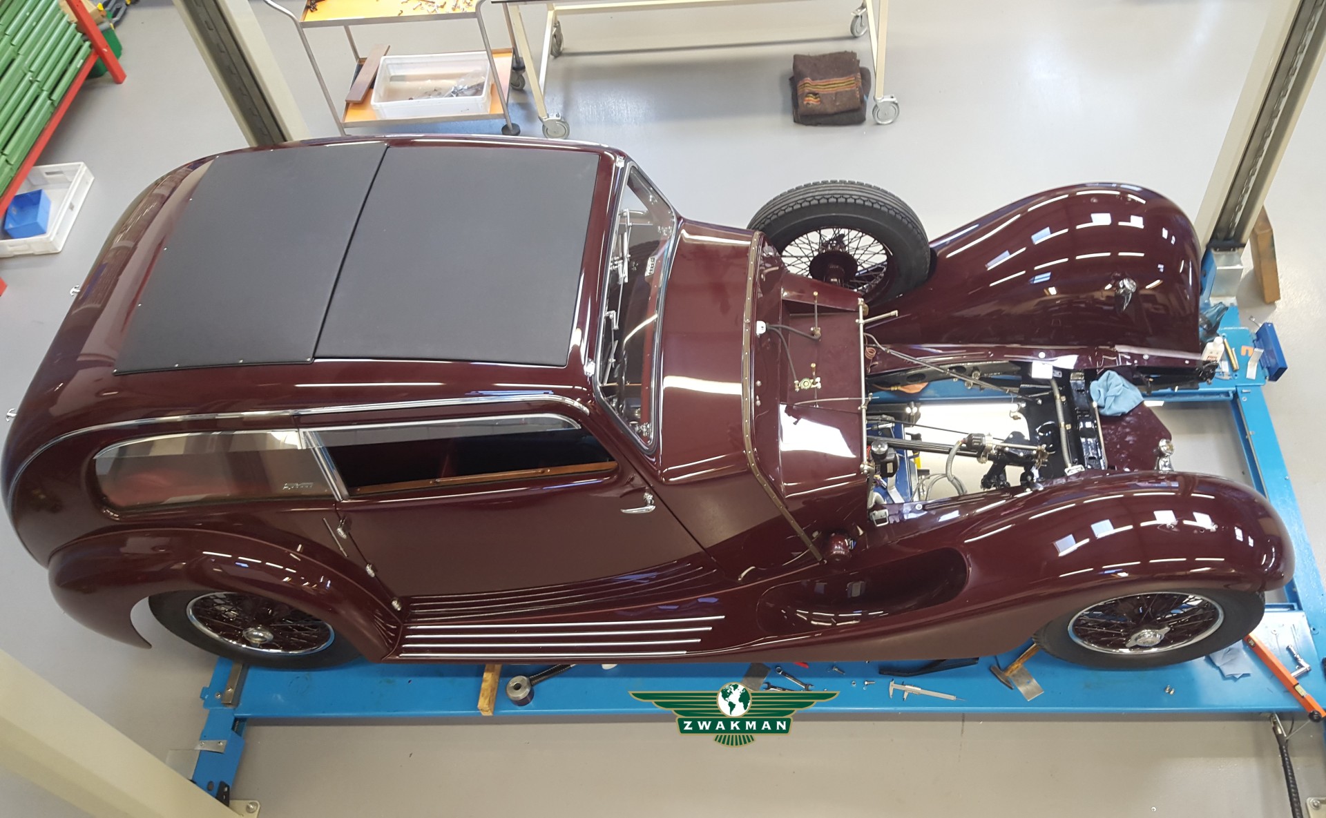 jaguar ss1 body