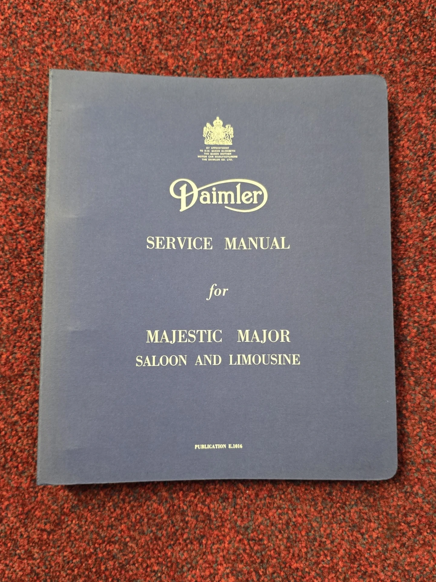 Daimler Majestic Major Service Manual&nbsp;