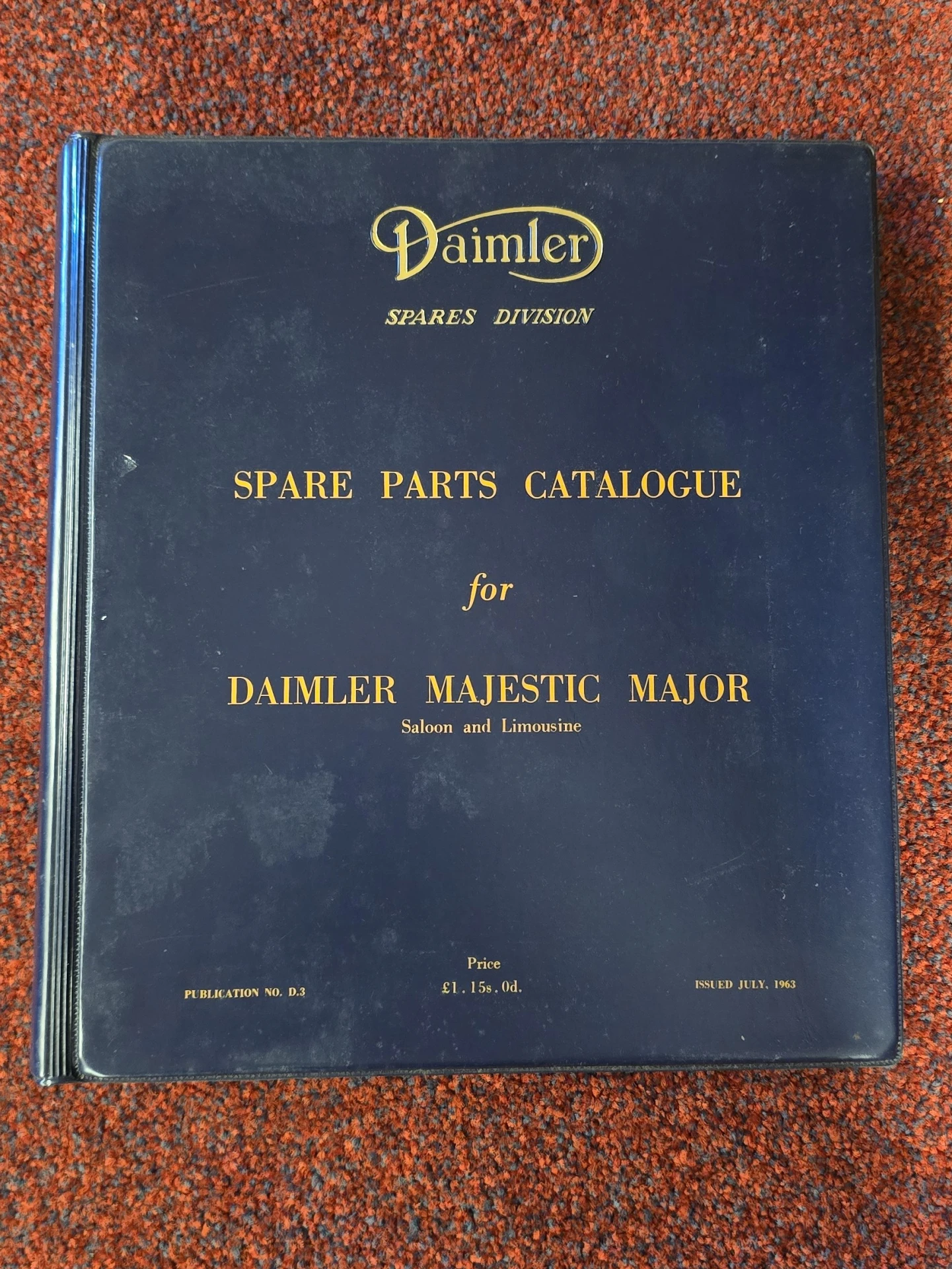 Daimler Majestic Major Spare Parts Catalogue