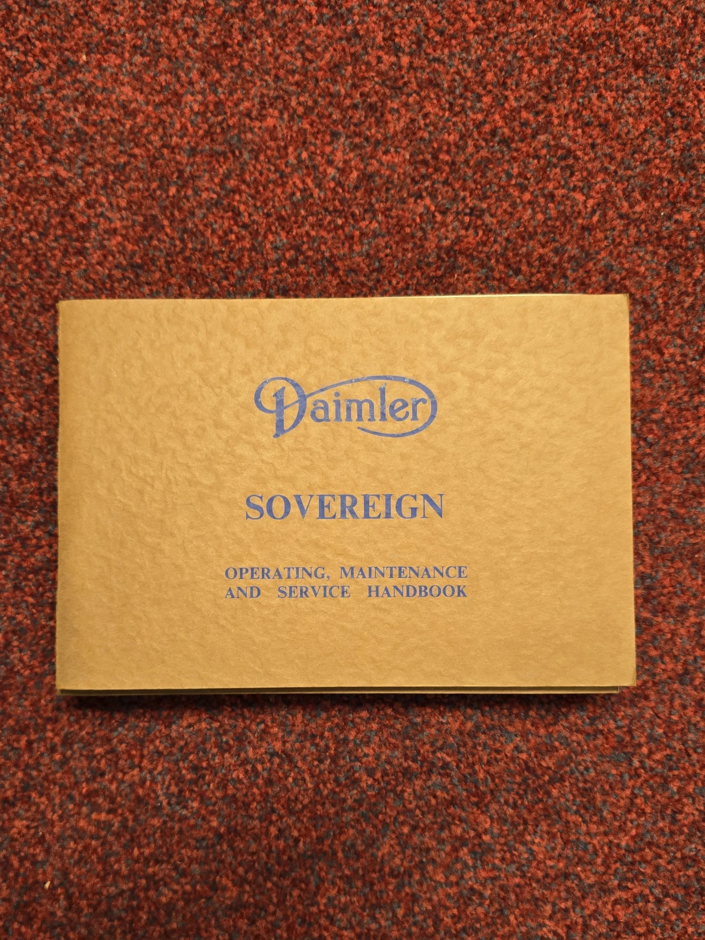 Daimler Sovereign Operating Maintenance and Service Handbook