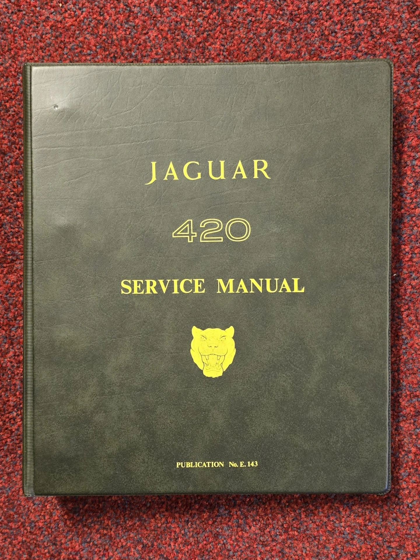 Jaguar 420 Service Manual&nbsp;