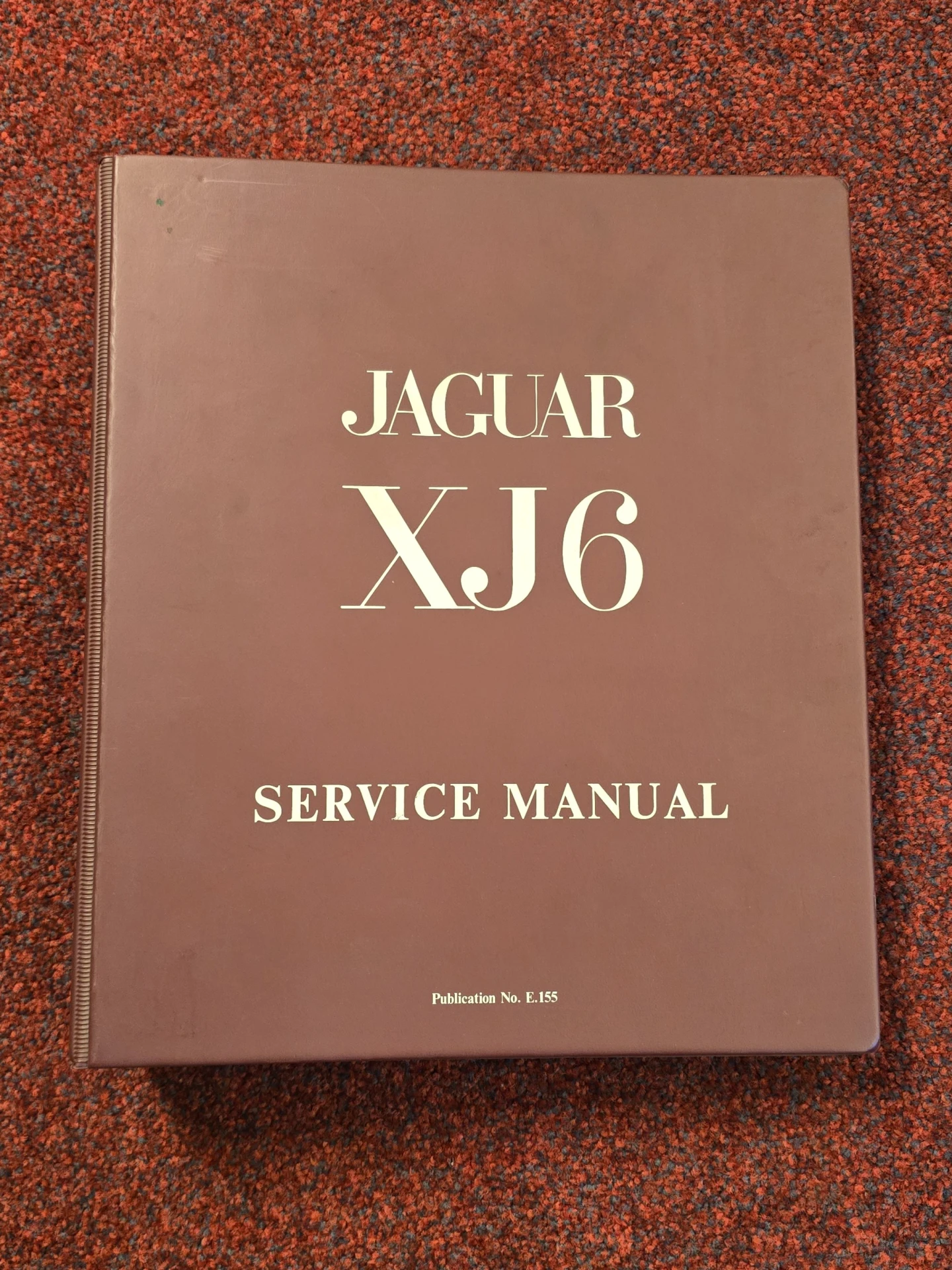 Jaguar XJ6 Service Manual&nbsp;