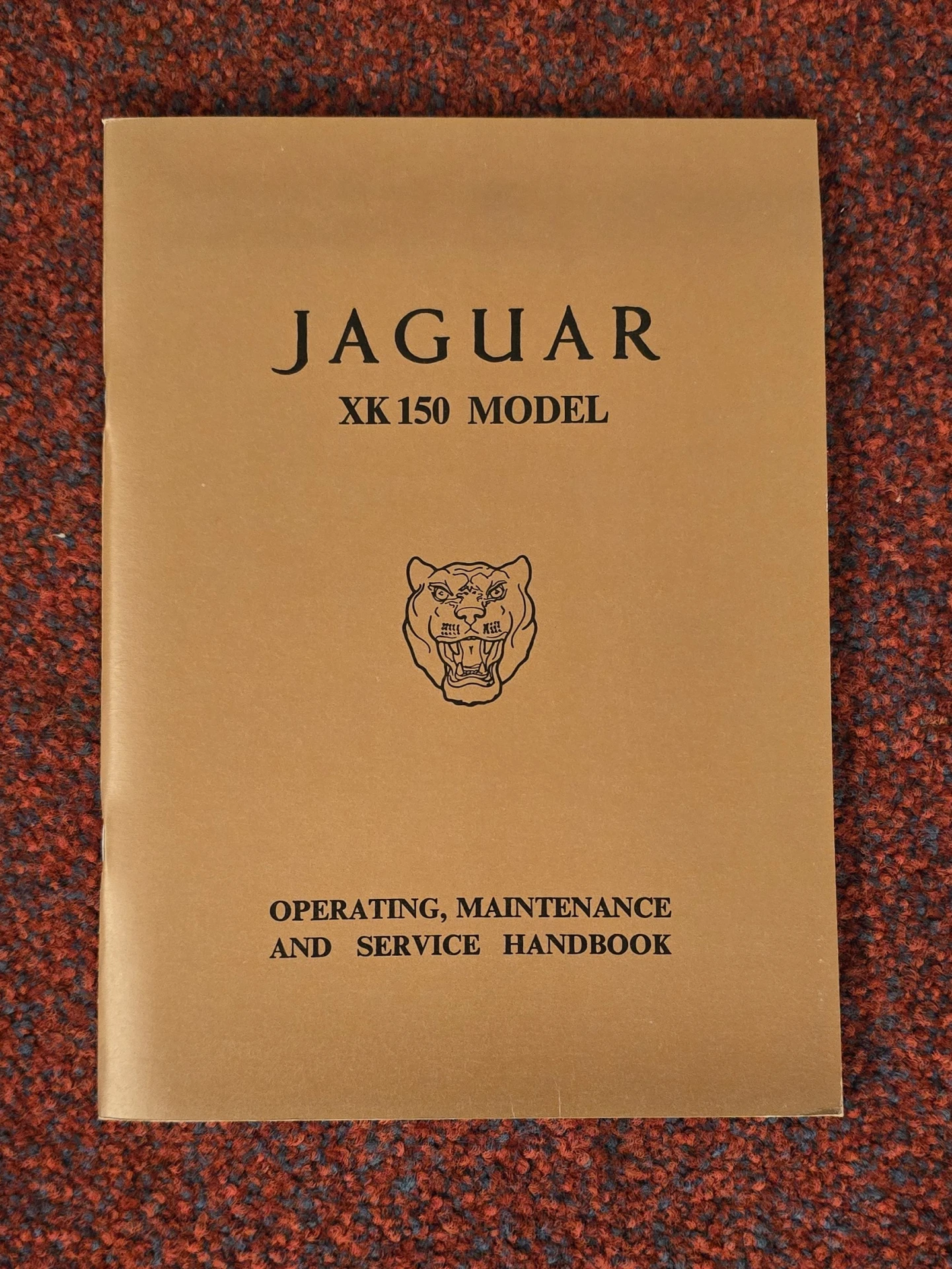 Jaguar XK150 Model Operating maintenance and service Handbook