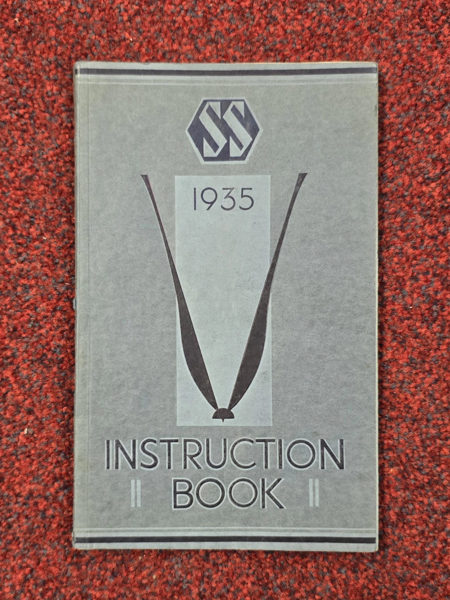 SS Instruction book 1935&nbsp;